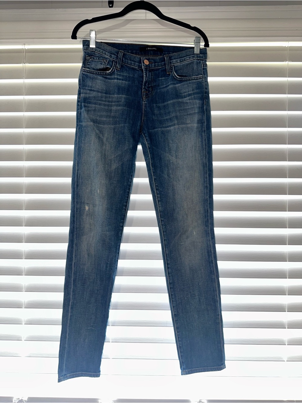 J Brand Jake Straight Leg Jeans Cherish Medium Wash Stretch Denim Size 24